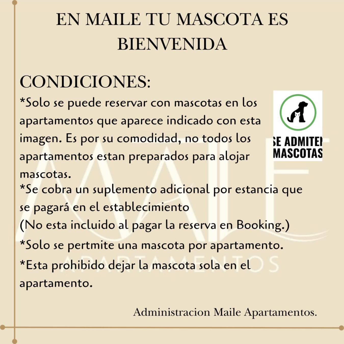 Maile Apartamentos Потес Экстерьер фото